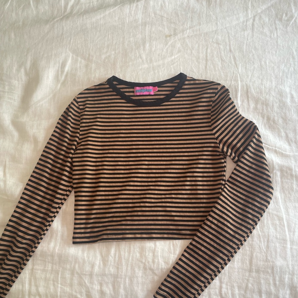 Edikted Montie Striped Long Sleeve